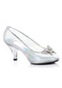 3 Heel Clear Pump W/ Butterfly