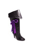 4 Heel Pirate Boot W/3 Ribbons