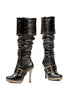 4 Heel Knee High Boots.