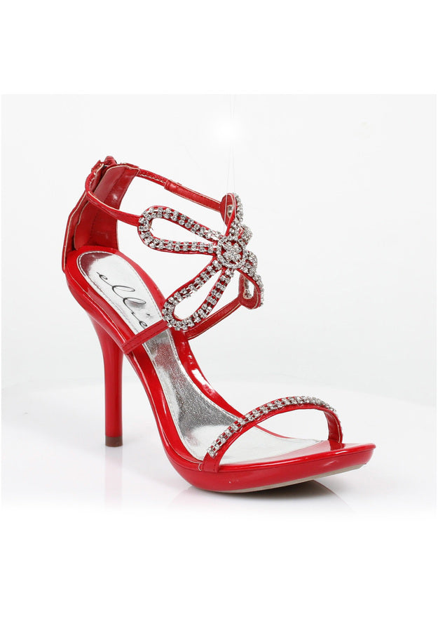 4 HEEL Rhinestone Sandal.