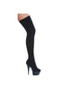 6 Pointed Stiletto Stretch Lycra Thigh High Boot.