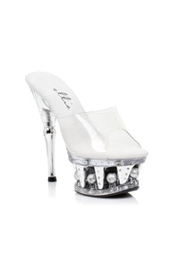 6 Disco Ball Platform/ Clear Mule.