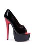 6.5 Stiletto Heel Open Toe Pump.