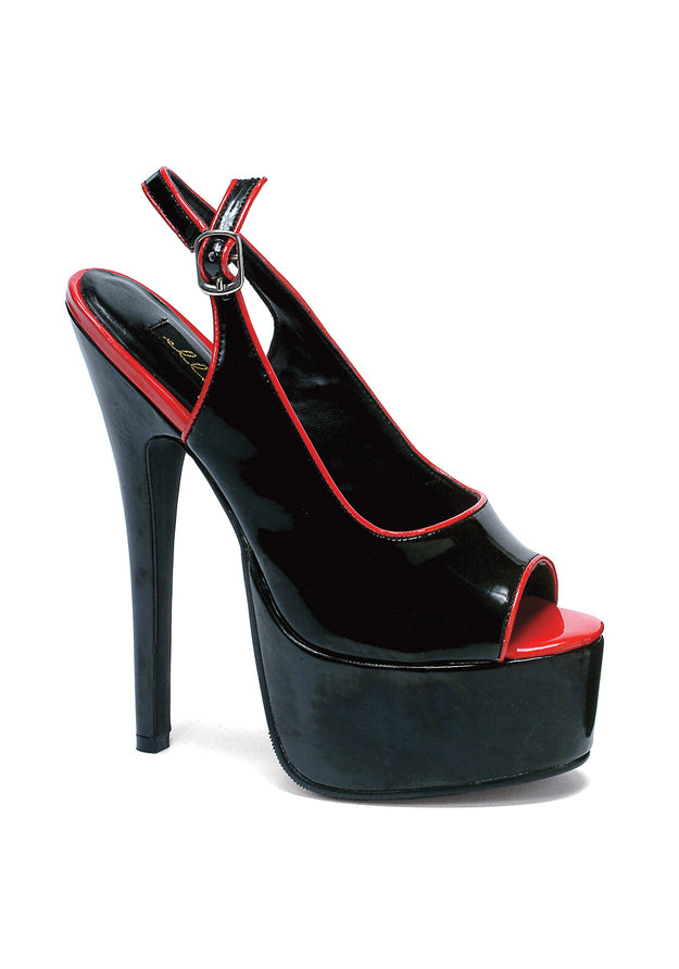 6.5 Stiletto Heel Two Tone Sling Back.