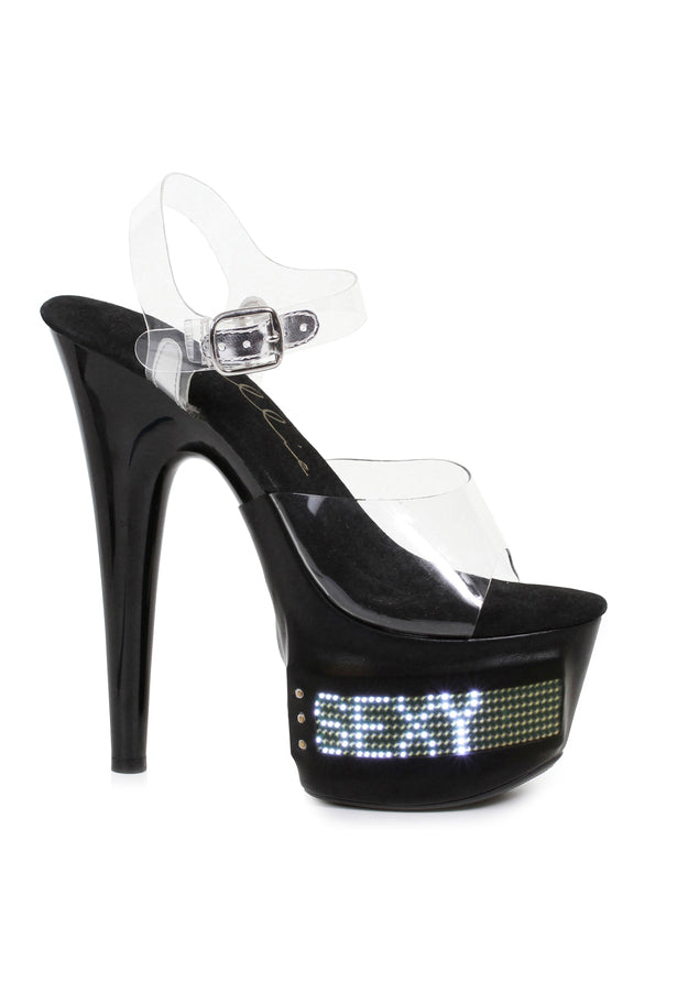 7 Pointed Stiletto Sandal. (LED)