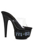 7 Pointed Stiletto Mule LED