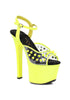 7 Heel Neon Platform Blacklight Reactive Spikes