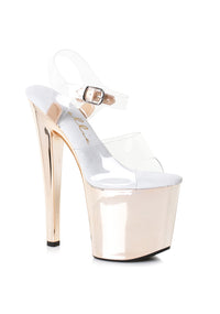 8 Stiletto W Rose Gold Platform