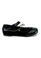 Goth Punk Ballet Flat MJ W/ Wing Tip Skull Charm Chain