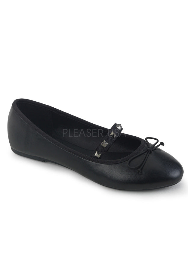 Round Toe Mary Jane Ballet Flats