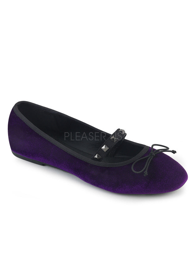 Round Toe Mary Jane Ballet Flats