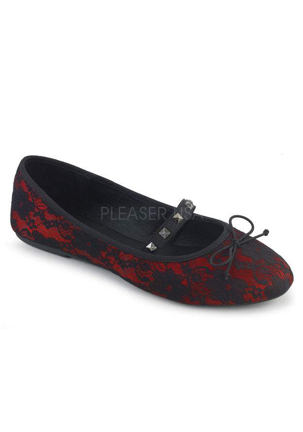 Round Toe Mary Jane Ballet Flats