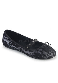 Round Toe Mary Jane Ballet Flats