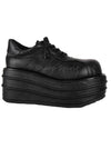 Rave Lace Up Platform Unisex Faux Leather Shoes