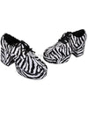 Zebra Print Retro Platform Shoes