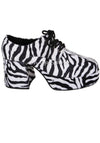 Zebra Print Retro Platform Shoes