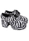 Zebra Print Retro Platform Shoes